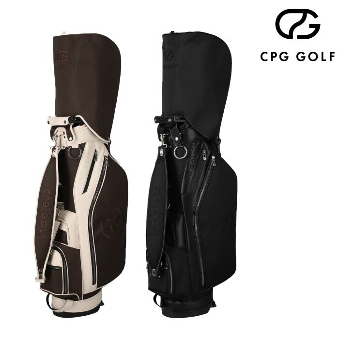 【最終価格】【新品】【最新モデル】CPG GOLF Caddy Bag Minimal PU Caddy Bag With RC（ミニマルPUキャディーバッグ