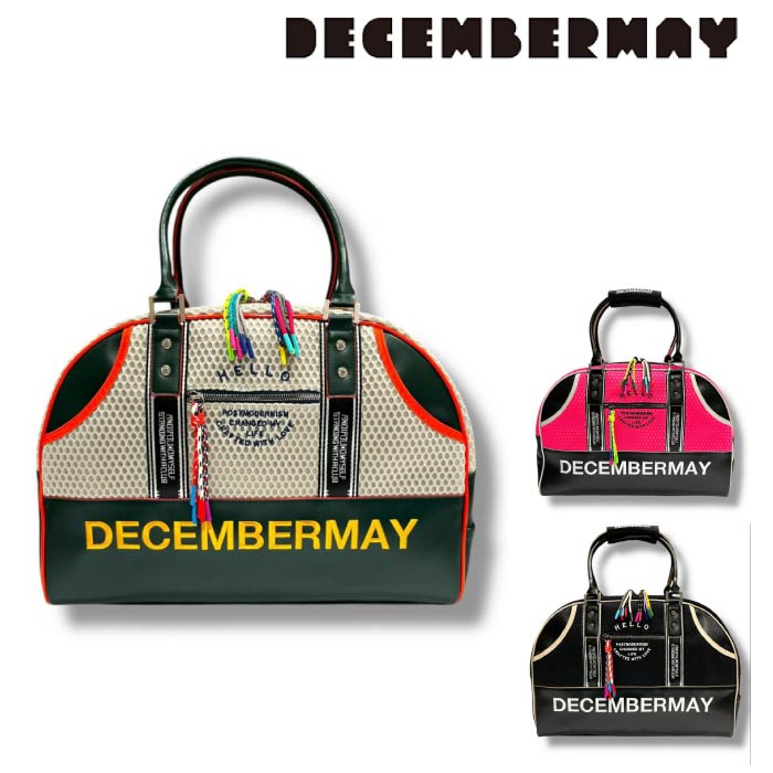DECEMBERMAY ディセンバーメイ ゴルフ メンズ レディース メッシュロッカーバッグ Mesh madison bag / UNISEX マジソンバッグ ボストンバッグ 3-999-8524 CACF_01