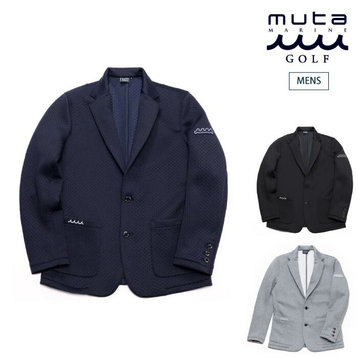 muta MARINE ムータマリン　ナイロンジャケット　ゴルフ　メンズ　ロゴ 楽天市場】muta MARINE ムータマリン ナイロンジャージシングル
