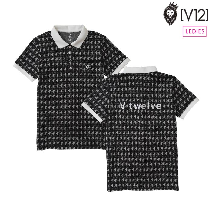 V12 ヴィトゥエルブ ゴルフウェア レディース ポロシャツ HT POLO セットアップ対応 v122510-pl07 CACF_01 19,800円