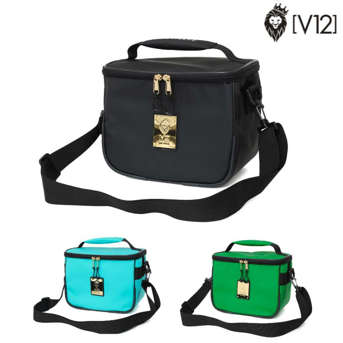 V12 ヴィトゥエルブ ゴルフ メンズ レディース H LOGO VANITY BAG 保冷バック ショルダーベルト付 v122511-bg11 CACF_01