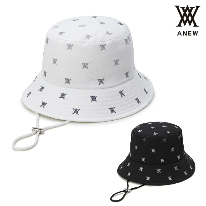 ANEW GOLF アニューゴルフ ゴルフお召しもの メンズ レディース UNISEX GRADATION BUCKET HAT 井戸釣瓶かぶり笠 鳥打ち帽 軽さ 縒り糸付き添い人 agguucp46 春夏 2026