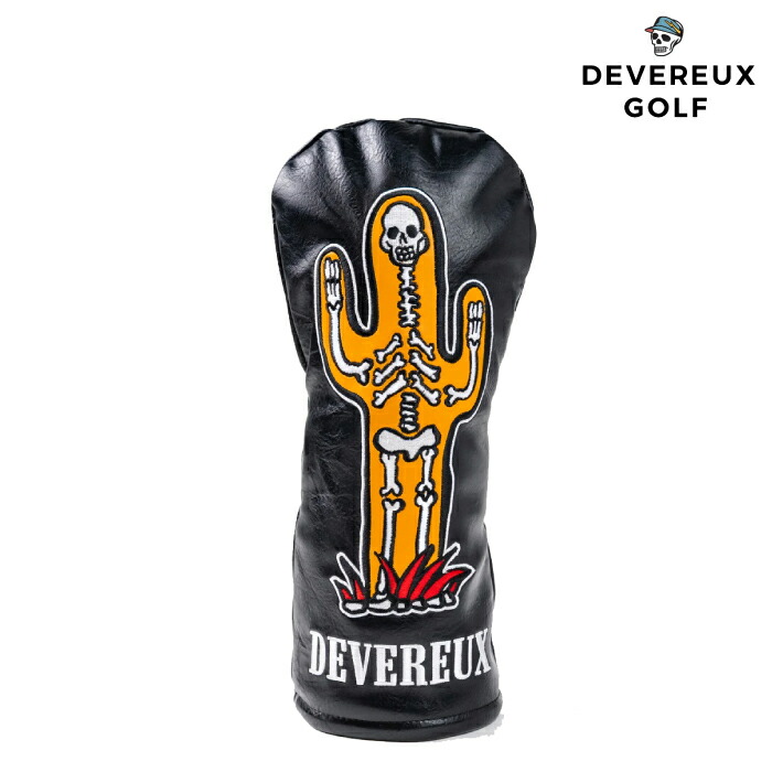 DEVEREUX GOLF デヴァローゴルフ メンズ レディース Voodoo Cactus Driver Cover ドライバーヘッドカバー プレミアム保護 高耐久 075362844 春夏 2026|ゴルフシティアルド