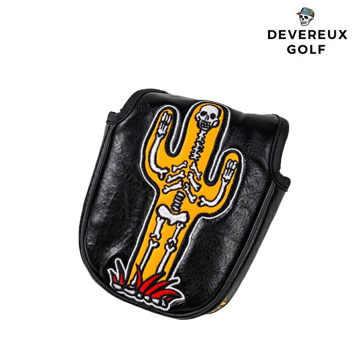 DEVEREUX GOLF デヴァローゴルフ メンズ レディース Voodoo Cactus Universal Mallet Cover マレットパターカバー プレミアム保護 高耐久 075362846 春夏 2026｜ゴルフシティアルド