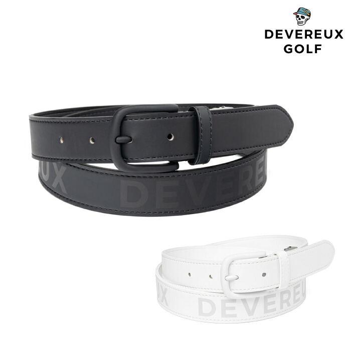 DEVEREUX GOLF デヴァローゴルフ ゴルフ御召しもの メンズ レディース DVG-LOGO PT BELT 胴締め 流ちょうな着脱 かっこ良いな影ぼうし 日本製 075762805 春夏 2026