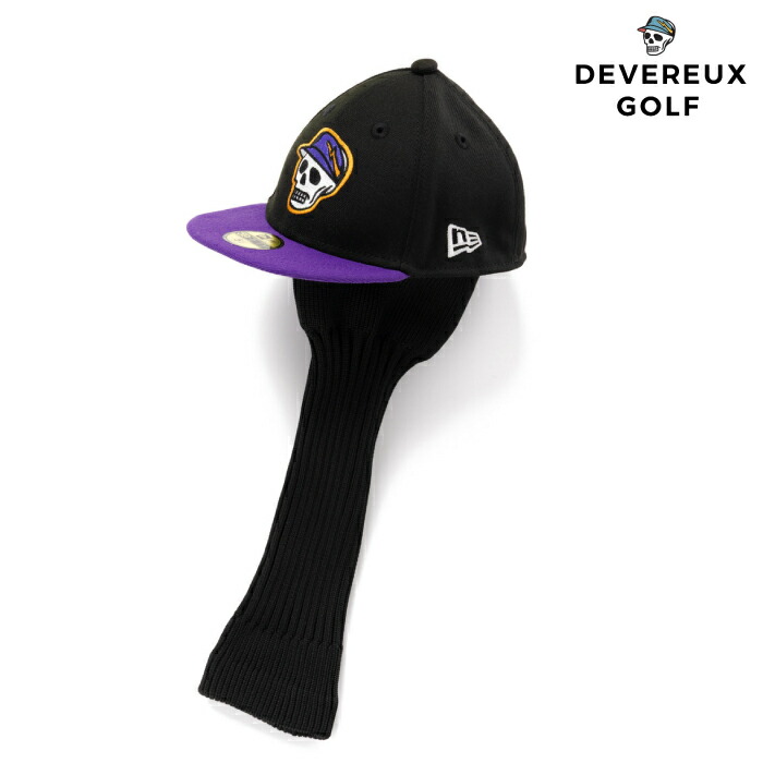 DEVEREUX GOLF デヴァローゴルフ メンズ レディース DVG NEWERA DR HEAD COVER ドライバーカバー ヘッドカバー Devereux Golf × NEW ERA 初コラボ 本物のクオリティ ギフト最適 075762813 春夏 2026