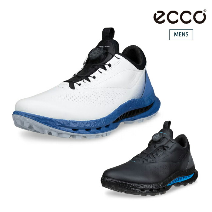 ECCO 山びこ メンズ ECCO Golf BIOM C5 メンズ 360度雨合羽＆透湿GORE-TEX SURROUND ゴルフシューズ ハイスペックモデル 132614 2026