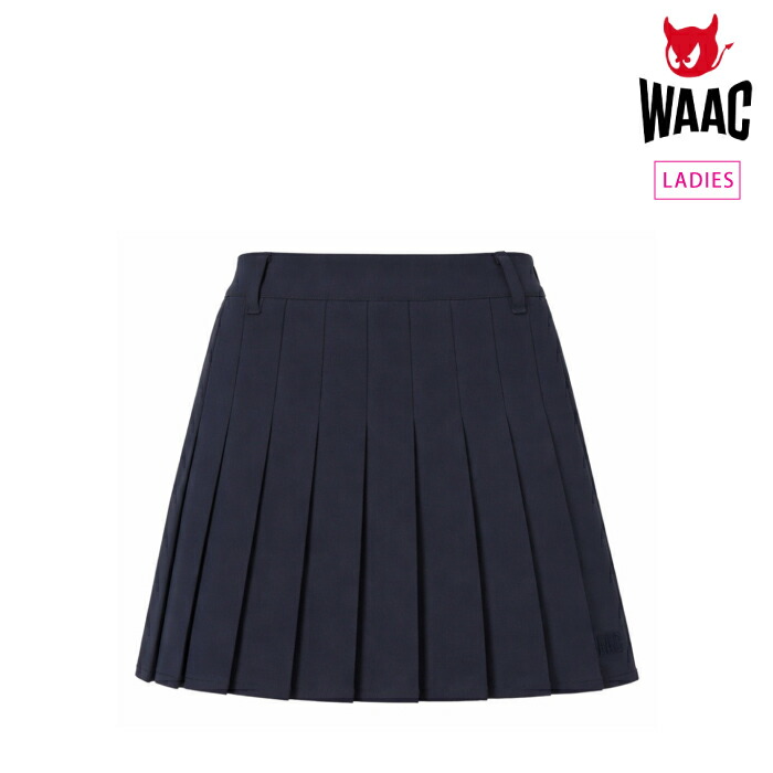WAAC ワック ゴルフ御召しもの レディース WOMEN ESSENTIAL筋目スコート UV取りすてる 吸水速乾燥した 防透け 伸ばすこと はだ着ズボン下一体型 072262360 春夏 2026