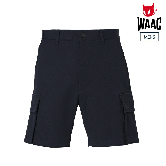 WAAC ワック ゴルフお召しもの メンズ MEN カーゴショートパンツ UVとり捨てる 吸水速乾 伸ばすこと 口さかしいな穿き気味合い 072262440 春夏 2026