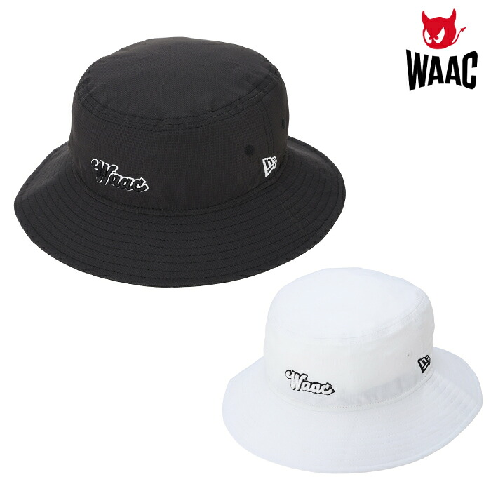 WAAC ワック ゴルフウェア メンズ レディース UNISEX バケットハット WAAC&times;NEW ERA クーリング効果 日差し対策 072262832 春夏 2026｜ゴルフシティアルド 9,075円