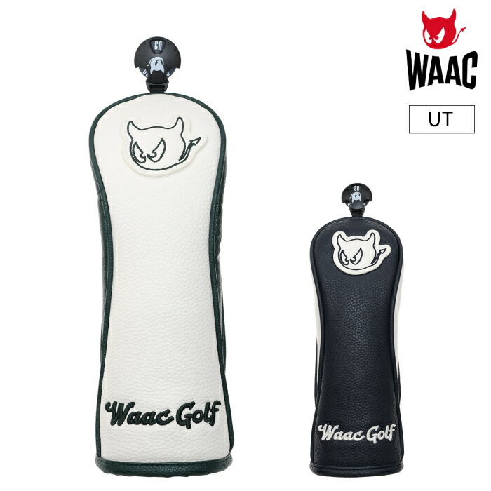 WAAC ワック ゴルフ メンズ レディース UNISEX Grainy Synthetic Leather UTヘッドカバー シリーズ商品あり 072262862 春夏 2026