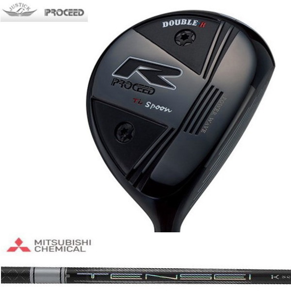 JUSTICK ジャスティック PROCEED プロシード DOUBLE R FW フェアウエイウッド TENSEI PRO WHITE 1K シャフト｜ゴルフシティアルド
