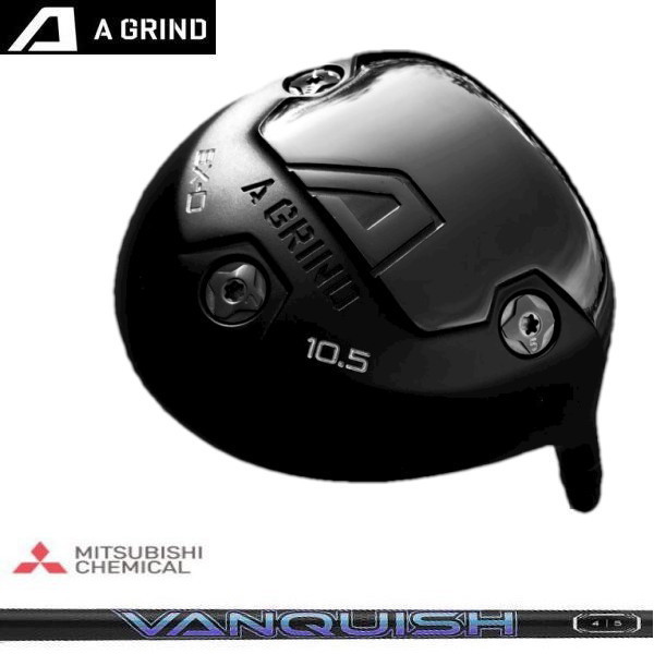 A GRIND エーグラインド BX-D ドライバー MITSUBISHI ミツビシ VANQUISH ヴァンキッシュ シャフト|ゴルフシティアルド