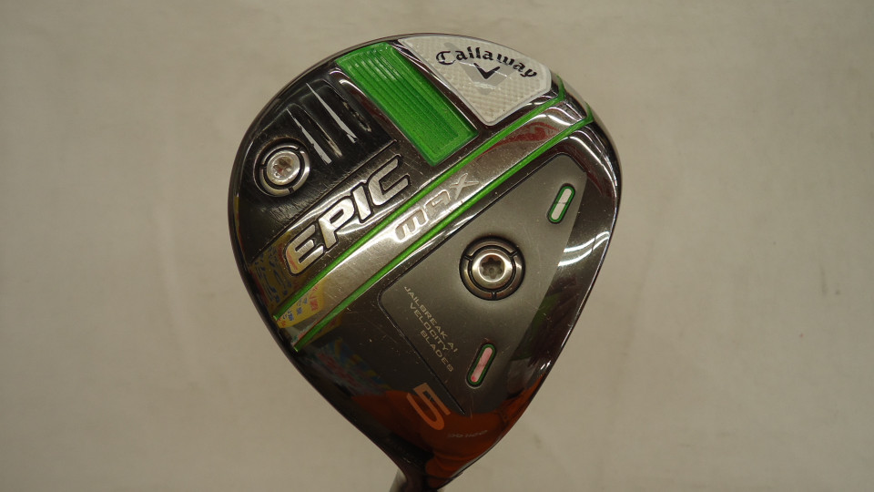 【中古】キャロウェイ EPIC MAX フェアウェイウッド 5W 18&deg; Rフレックス 42.5インチ ヘッドカバーあり Diamana 40 for Callaway(EPIC MAX) Dランク 右利き用 Callaway ゴルフクラブ エピックマックス ゴルフド｜ゴルフ ドゥ 中古クラブ店