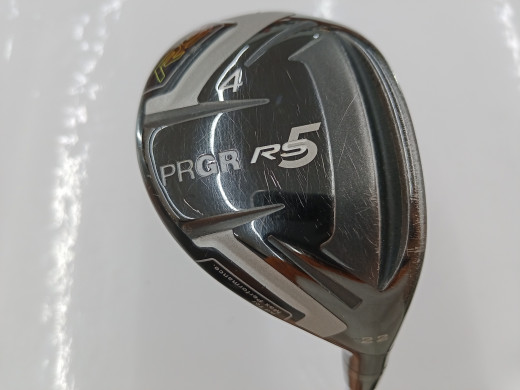 【中古】プロギア RS 5 ユーティリティ 22° 39.5インチ ヘッドカバーあり スペックスチール３ Ver.2 Cランク 右利き用 PRGR ゴルフクラブ ゴルフドゥ ゴルフ用品 GOLF DO 中古ゴルフクラブ