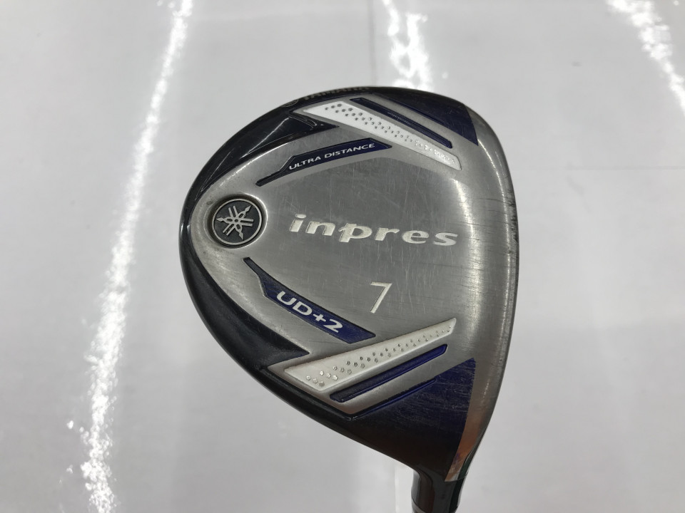 【中古】ヤマハ inpres UD+2 2019 レディス フェアウェイウッド 7W 23&deg; Lフレックス 41.75インチ TX-419F Cランク 右利き用 YAMAHA ゴルフクラブ ゴルフドゥ ゴルフ用品 GOLF DO 中古ゴルフクラブ｜ゴルフ ドゥ 中古クラブ店