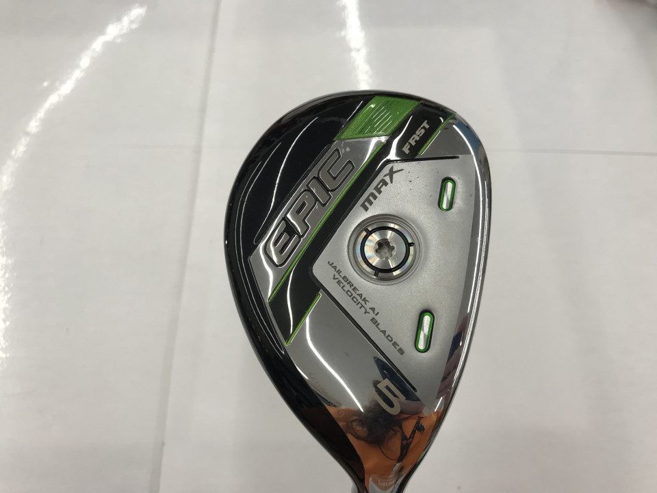 【中古】キャロウェイ EPIC MAX FAST ユーティリティ 23° Rフレックス 39.5インチ Speeder EVOLUTION for Callaway Cランク 右利き用 Callaway ゴルフクラブ エピックマックスファスト ゴルフドゥ ゴルフ用品