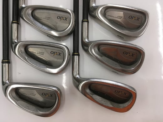 【中古】ダンロップ XXIO (2004) アイアンセット Rフレックス 38.0インチ XXIO MP300 Cランク 右利き用 DUNLOP ゴルフクラブ ゼクシオ ゴルフドゥ ゴルフ用品 GOLF DO 中古ゴルフクラブ
