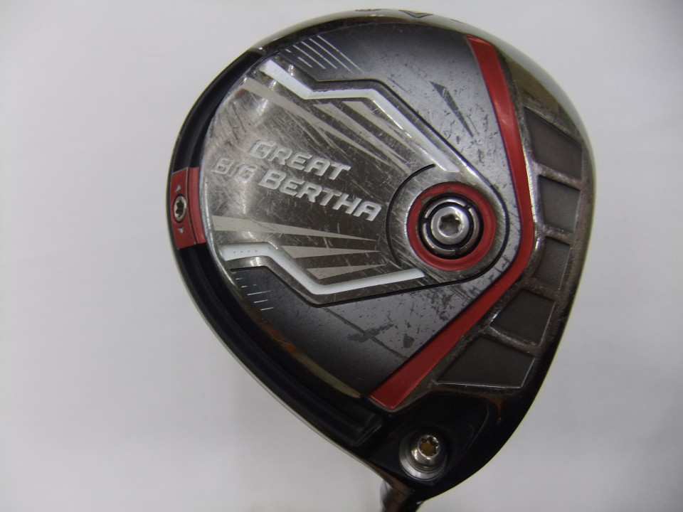【中古】キャロウェイ GREAT BIG BERTHA 2016 ドライバー 9&deg; Rフレックス 45.0インチ BB005 BIG BERTHA（８１６用シャフト） リシャフト品 Dランク 右利き用 Callaway ゴルフクラブ ゴルフドゥ ゴルフ用品 G｜ゴルフ ドゥ 中古クラブ店