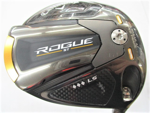 【中古】キャロウェイ ROGUE ST LS ◆◆◆ US ドライバー 9° Sフレックス 45.75インチ ヘッドカバーあり TENSEI AV White 65 ’22 Cランク 右利き用 Callaway ゴルフクラブ ローグSTLS ゴルフドゥ ゴルフ用品