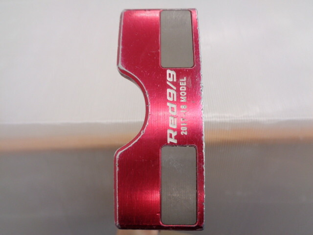 【中古】キャスコ Red 9/9 2017-18MODEL パター 34.0インチ ヘッドカバーあり Red 9/9 Dランク 右利き用 Kasco ゴルフクラブ ゴルフドゥ ゴルフ用品 GOLF DO 中古ゴルフクラブ|ゴルフ ドゥ 中古クラブ店