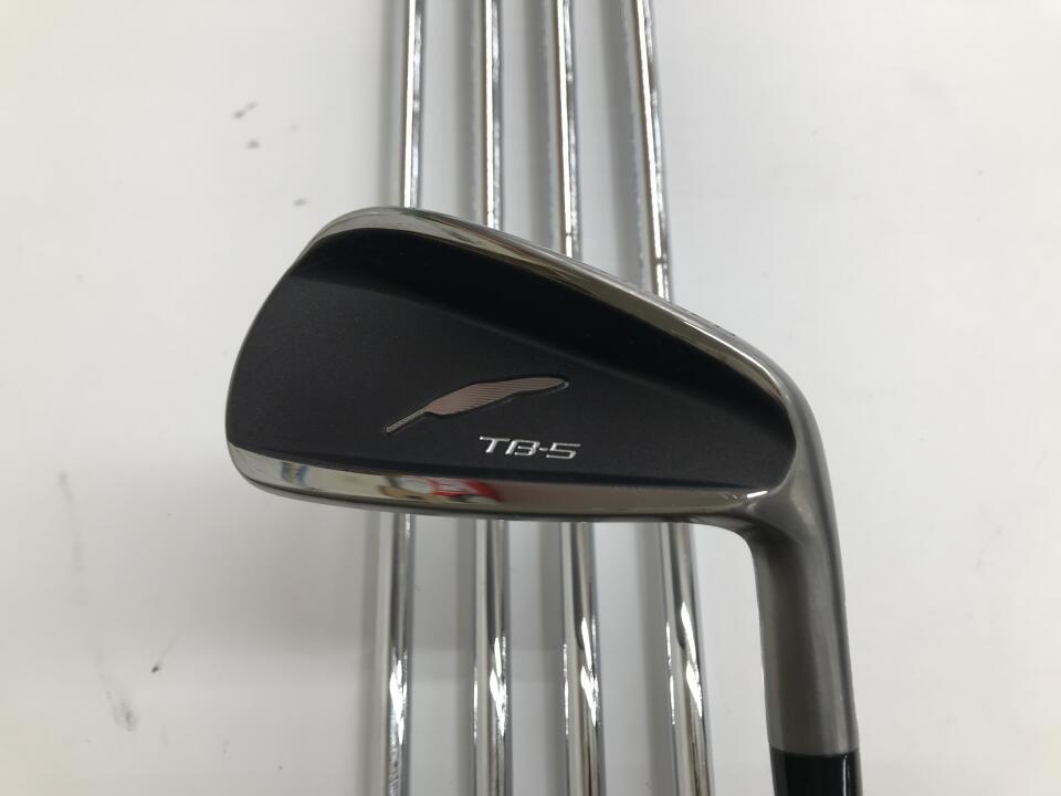 【中古】フォーティーン TB-5 FORGED ブラックエディション アイアンセット Sフレックス 38.0インチ NSプロ Zelos 8 リシャフト品 Aランク 右利き用 FOURTEEN ゴルフクラブ ゴルフドゥ ゴルフ用品 GOLF|ゴルフ ドゥ 中古クラブ店