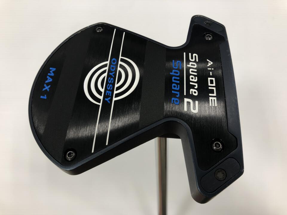 【中古】オデッセイ Ai-ONE Square 2 Square MAX 1 パター 34.0インチ ヘッドカバーあり オリジナルスチール Dランク 右利き用 ODYSSEY ゴルフクラブ ゴルフドゥ ゴルフ用品 GOLF DO 中古ゴルフクラブ｜ゴルフ ドゥ 中古クラブ店
