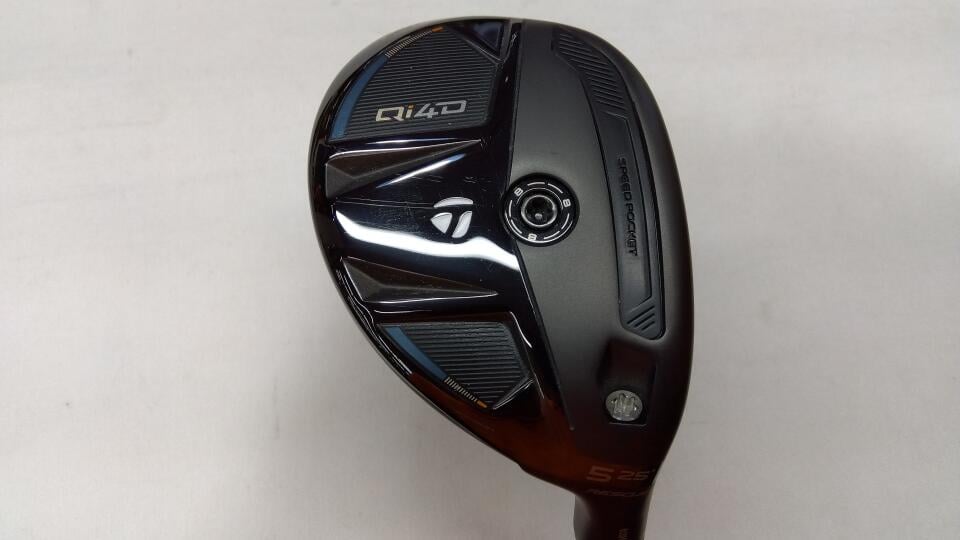 【中古】テーラーメイド Qi4D ユーティリティ 25° Sフレックス 39.25インチ ヘッドカバーあり REAX 75 (Qi4D) Cランク 右利き用 Taylormade ゴルフクラブ キューアイフォーディー ゴルフドゥ ゴルフ用|ゴルフ ドゥ 中古クラブ店
