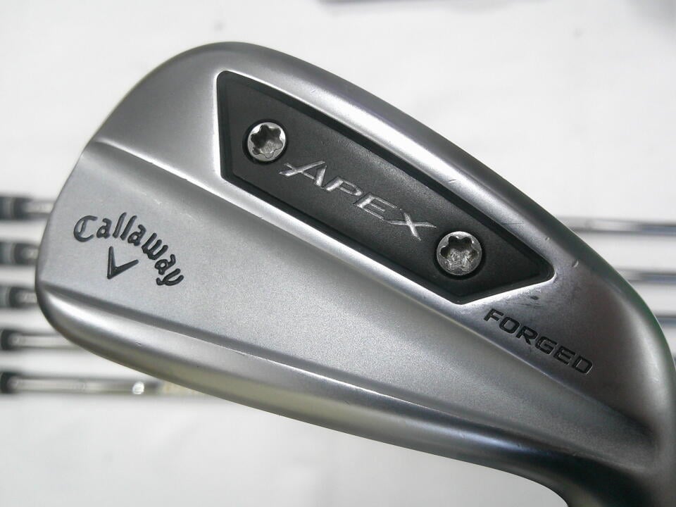 【中古】キャロウェイ APEX Ai200 アイアンセット 26° S200フレックス 37.5インチ ダイナミックゴールド 95 リシャフト品 Cランク 右利き用 Callaway ゴルフクラブ エイペックスAi200 ゴルフド|ゴルフ ドゥ 中古クラブ店