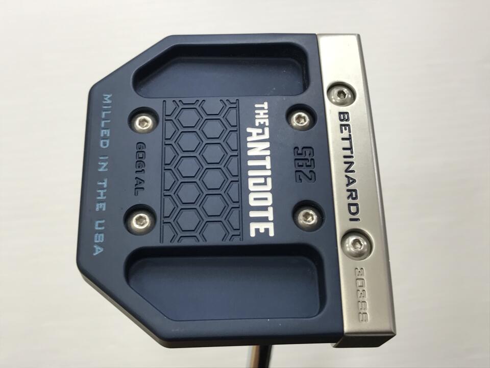 【中古】ベティナルディ ANTIDOTE SB2 パター 34.0インチ ヘッドカバーあり オリジナルスチール Cランク 右利き用 BETTINARDI ゴルフクラブ ゴルフドゥ ゴルフ用品 GOLF DO 中古ゴルフクラブ｜ゴルフ ドゥ 中古クラブ店