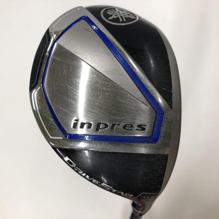 【中古】ヤマハ inpres DRIVESTAR ユーティリティ 18&deg; SRフレックス 40.75インチ ヘッドカバーあり SPEEDER NX for YAMAHA M423u Dランク 右利き用 YAMAHA ゴルフクラブ インプレスドライブスター ゴルフドゥ｜ゴルフ ドゥ 中古クラブ店