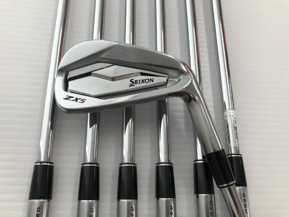 【中古】ダンロップ SRIXON ZX5 アイアンセット 24° Sフレックス 38.0インチ NSプロ950GH D.S.T. Cランク 右利き用 DUNLOP ゴルフクラブ スリクソンZX5 ゴルフドゥ ゴルフ用品 GOLF DO 中古ゴルフクラブ|ゴルフ ドゥ 中古クラブ店
