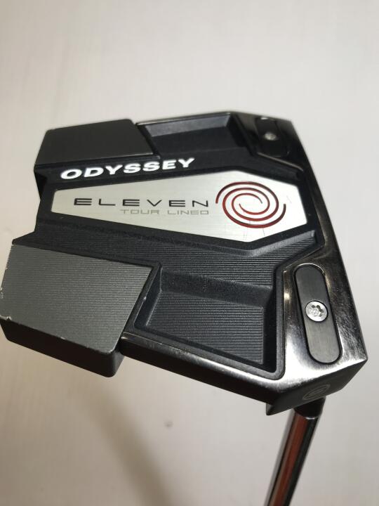 【中古】オデッセイ ELEVEN S TOUR LINED パター 33.5インチ ヘッドカバーあり STROKE LAB Cランク 右利き用 ODYSSEY ゴルフクラブ ゴルフドゥ ゴルフ用品 GOLF DO 中古ゴルフクラブ|ゴルフ ドゥ 中古クラブ店
