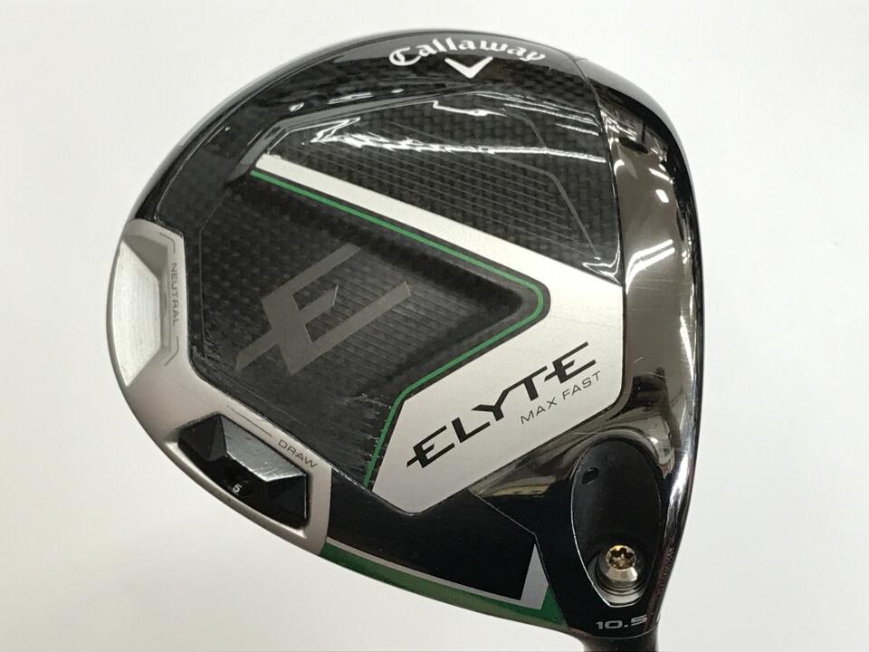 【中古】キャロウェイ ELYTE MAX FAST ドライバー 10.5&deg; SRフレックス 45.25インチ VENTUS 5for Callaway (ROGUE) リシャフト品 Cランク 右利き用 Callaway ゴルフクラブ エリートマックスファスト ゴルフドゥ｜ゴルフ ドゥ 中古クラブ店