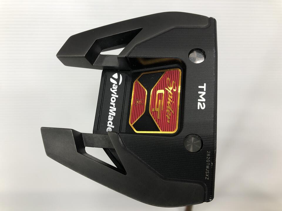 【中古】テーラーメイド Spider GT BLACK TM2 パター 34.0インチ ヘッドカバーあり オリジナルスチール Cランク 右利き用 Taylormade ゴルフクラブ スパイダーGTブラック TM2 ゴルフドゥ ゴルフ用品 GOLF|ゴルフ ドゥ 中古クラブ店