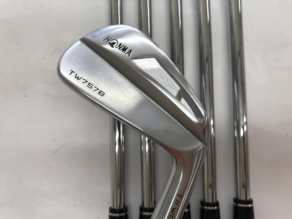 【中古】ホンマゴルフ TOUR WORLD TW757 B アイアンセット 25&deg; S200フレックス 37.75インチ ダイナミックゴールド HT Cランク 右利き用 ゴルフクラブ ツアーワールド ゴルフドゥ ゴルフ用品 GOLF DO 中｜ゴルフ ドゥ 中古クラブ店