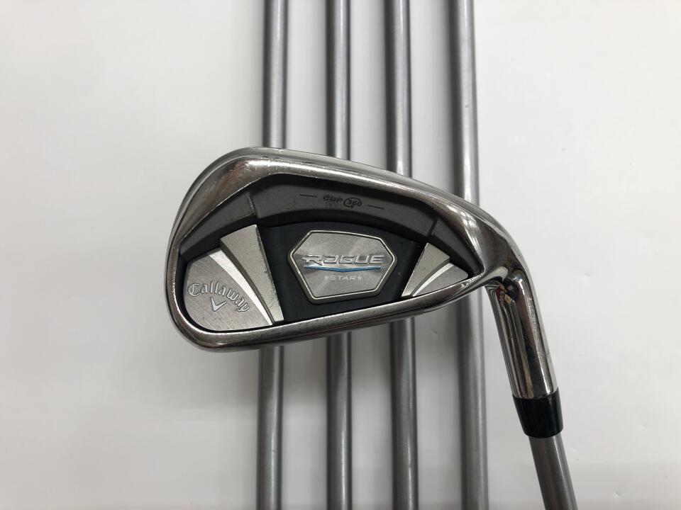 【中古】キャロウェイ ROGUE STAR アイアンセット Rフレックス 38.0インチ FUBUKI for CW 50 Dランク 右利き用 Callaway ゴルフクラブ ローグスター ゴルフドゥ ゴルフ用品 GOLF DO 中古ゴルフクラブ｜ゴルフ ドゥ 中古クラブ店