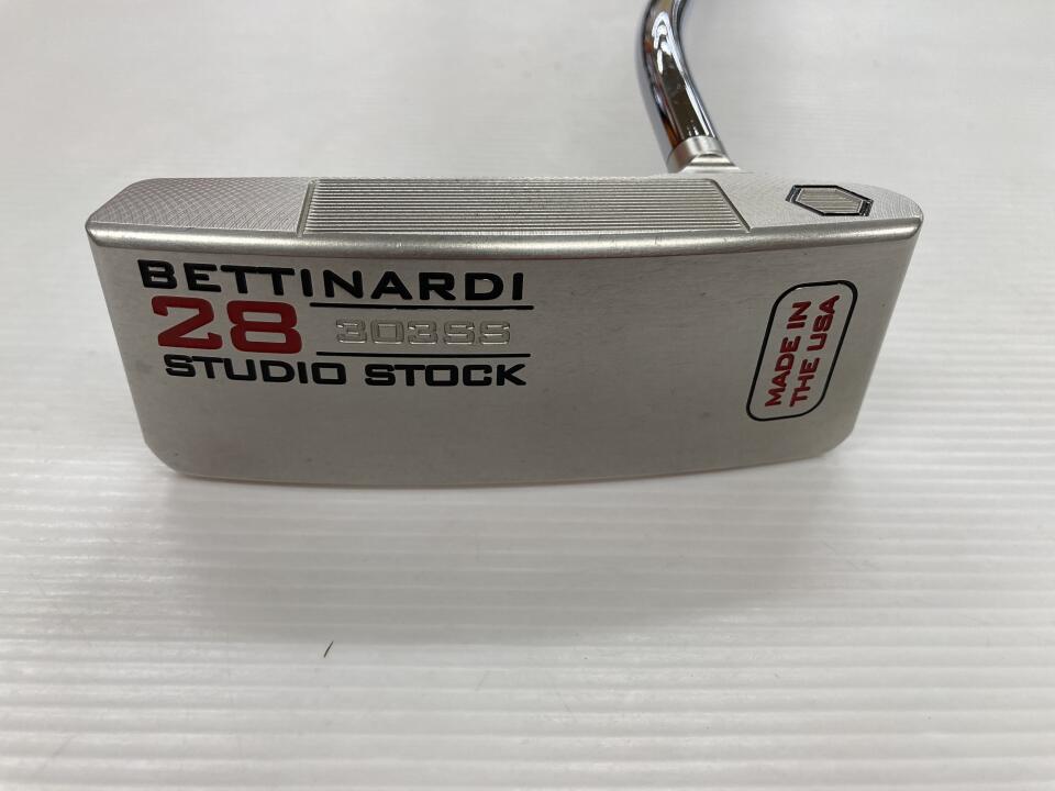 【中古】ベティナルディ STUDIO STOCK #28 2021 パター 34.25インチ オリジナルスチール Cランク 右利き用 BETTINARDI ゴルフクラブ ゴルフドゥ ゴルフ用品 GOLF DO 中古ゴルフクラブ｜ゴルフ ドゥ 中古クラブ店