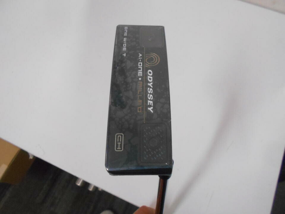 【中古】オデッセイ Ai-ONE MILLED ONE WIDE T パター 34.0インチ ヘッドカバーあり オリジナルスチール Sランク 右利き用 ODYSSEY ゴルフクラブ ゴルフドゥ ゴルフ用品 GOLF DO 中古ゴルフクラブ｜ゴルフ ドゥ 中古クラブ店 24,346円