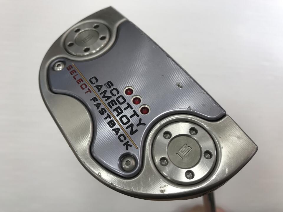 【中古】タイトリスト SC SELECT FASTBACK 2018 パター 34.0インチ ヘッドカバーあり オリジナルスチール Dランク 右利き用 Titleist ゴルフクラブ スコッティキャメロン セレクトファストバック ゴル｜ゴルフ ドゥ 中古クラブ店