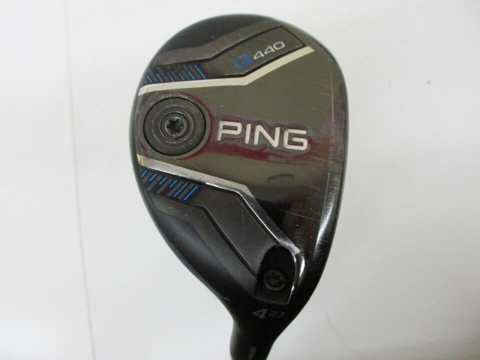 【中古】ピン G440 ユーティリティ 23&deg; Sフレックス 39.75インチ ヘッドカバーあり TOUR 2.0 BLACK 90 Dランク 右利き用 PING ゴルフクラブ ゴルフドゥ ゴルフ用品 GOLF DO 中古ゴルフクラブ｜ゴルフ ドゥ 中古クラブ店