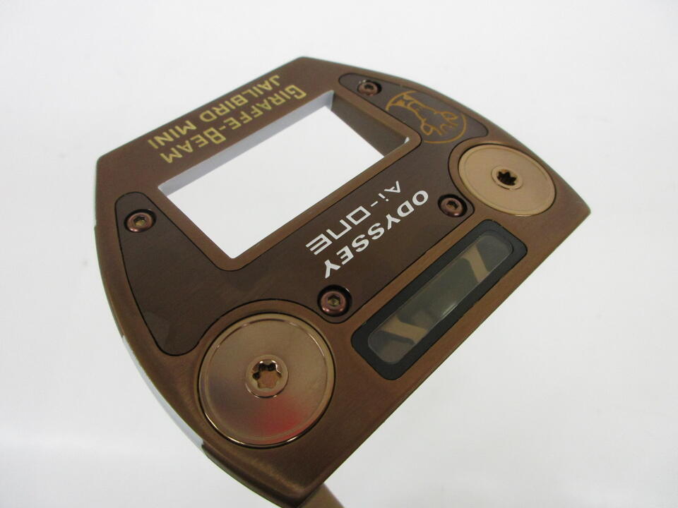 【中古】オデッセイ Ai-ONE GIRAFFE-BEAM JAILBIRD MINI パター 34.0インチ ヘッドカバーあり オリジナルスチール Cランク 右利き用 ODYSSEY ゴルフクラブ ゴルフドゥ ゴルフ用品 GOLF DO 中古ゴルフクラブ|ゴルフ ドゥ 中古クラブ店
