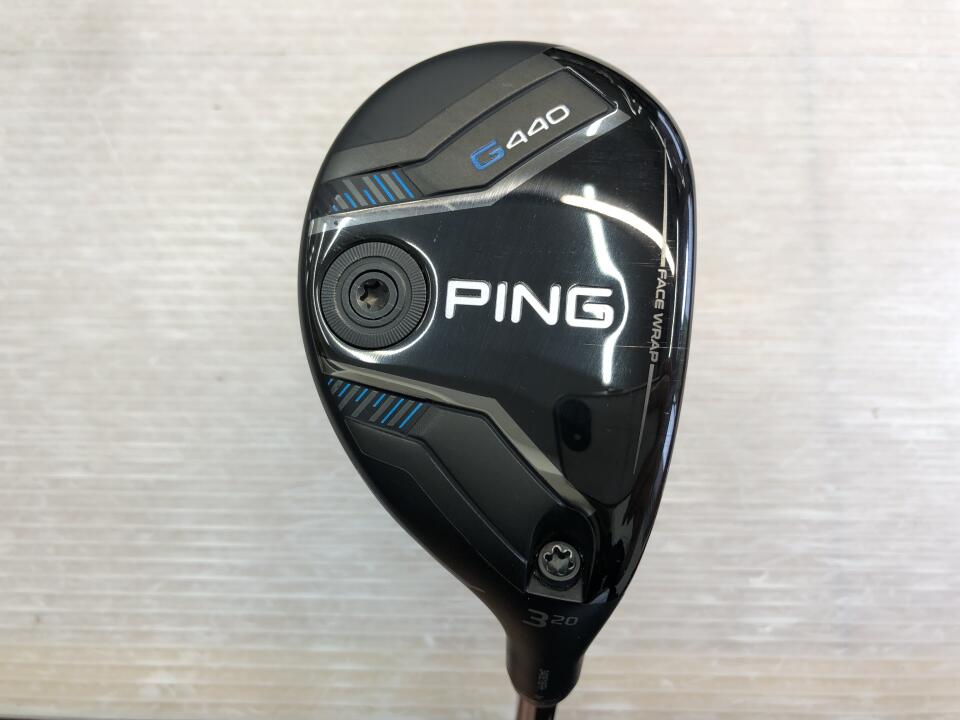 【中古】ピン G440 ユーティリティ 20° Sフレックス 40.25インチ ヘッドカバーあり TOUR 2.0 CHROME 85 Cランク 右利き用 PING ゴルフクラブ ゴルフドゥ ゴルフ用品 GOLF DO 中古ゴルフクラブ|ゴルフ ドゥ 中古クラブ店