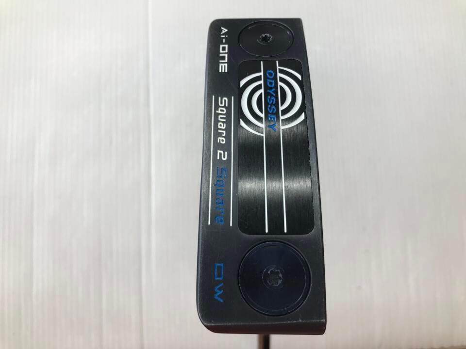【中古】オデッセイ Ai-ONE Square 2 Square DOUBLE WIDE ZT パター 34.0インチ ヘッドカバーあり オリジナルスチール Cランク 右利き用 ODYSSEY ゴルフクラブ ゴルフドゥ ゴルフ用品 GOLF DO 中古ゴルフクラ｜ゴルフ ドゥ 中古クラブ店