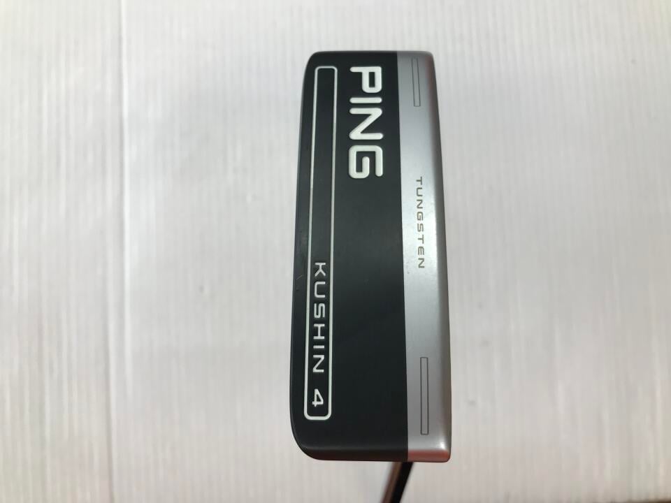 【中古】ピン 2023 KUSHIN 4 パター 33.0インチ ヘッドカバーあり オリジナルスチール Bランク 右利き用 PING ゴルフクラブ ゴルフドゥ ゴルフ用品 GOLF DO 中古ゴルフクラブ｜ゴルフ ドゥ 中古クラブ店
