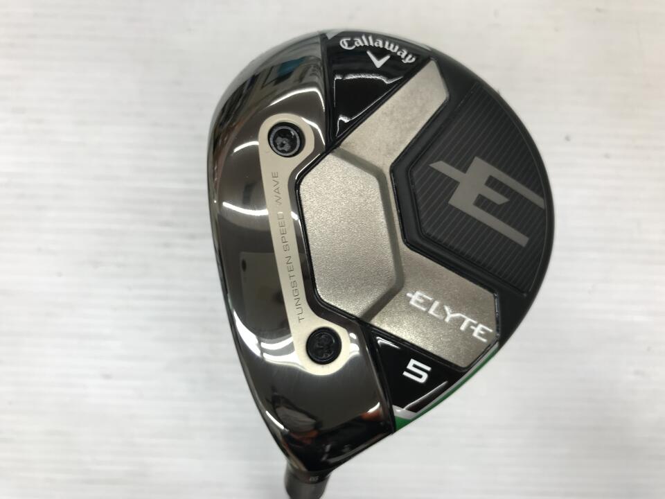 【中古】キャロウェイ ELYTE フェアウェイウッド 5W 18° Sフレックス 42.5インチ ヘッドカバーあり VENTUS GREEN 5 for Callaway Bランク 左利き用 Callaway ゴルフクラブ エリート ゴルフドゥ ゴルフ用品 G|ゴルフ ドゥ 中古クラブ店
