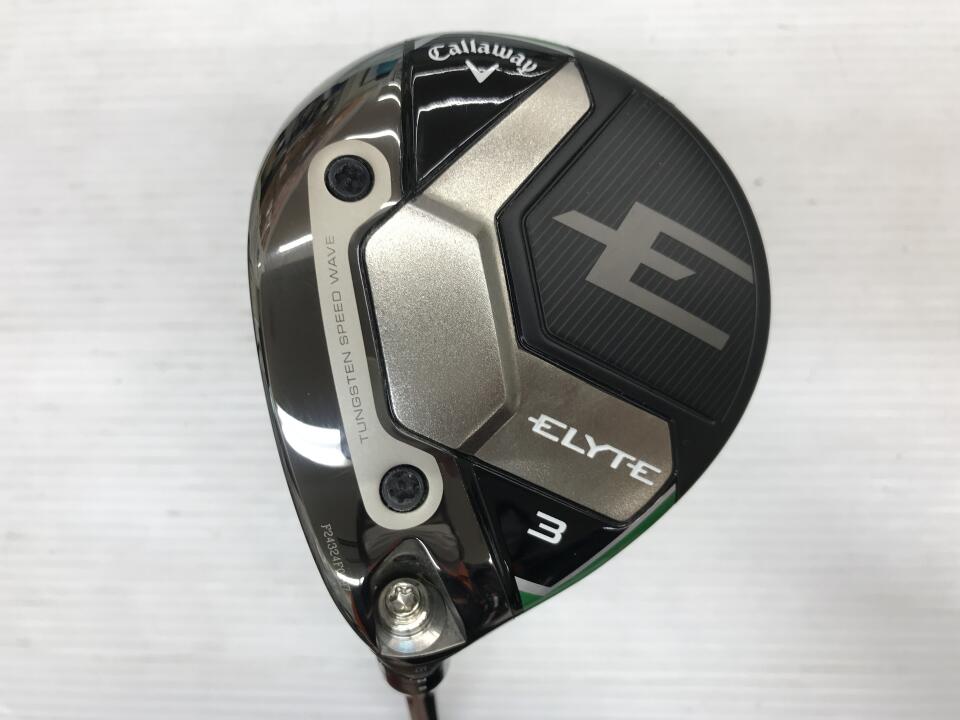 【中古】キャロウェイ ELYTE フェアウェイウッド 3W 15° Sフレックス 43.0インチ ヘッドカバーあり VENTUS GREEN 5 for Callaway Bランク 左利き用 Callaway ゴルフクラブ エリート ゴルフドゥ ゴルフ用品 G|ゴルフ ドゥ 中古クラブ店