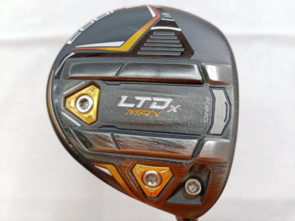 【中古】コブラ KING LTDx MAX Gold/Black フェアウェイウッド 5W 18.5° Sフレックス 42.75インチ ヘッドカバーあり SPEEDER NX for Cobra Dランク 右利き用 COBRA ゴルフクラブ キングLTDxマックス ゴルフドゥ|ゴルフ ドゥ 中古クラブ店