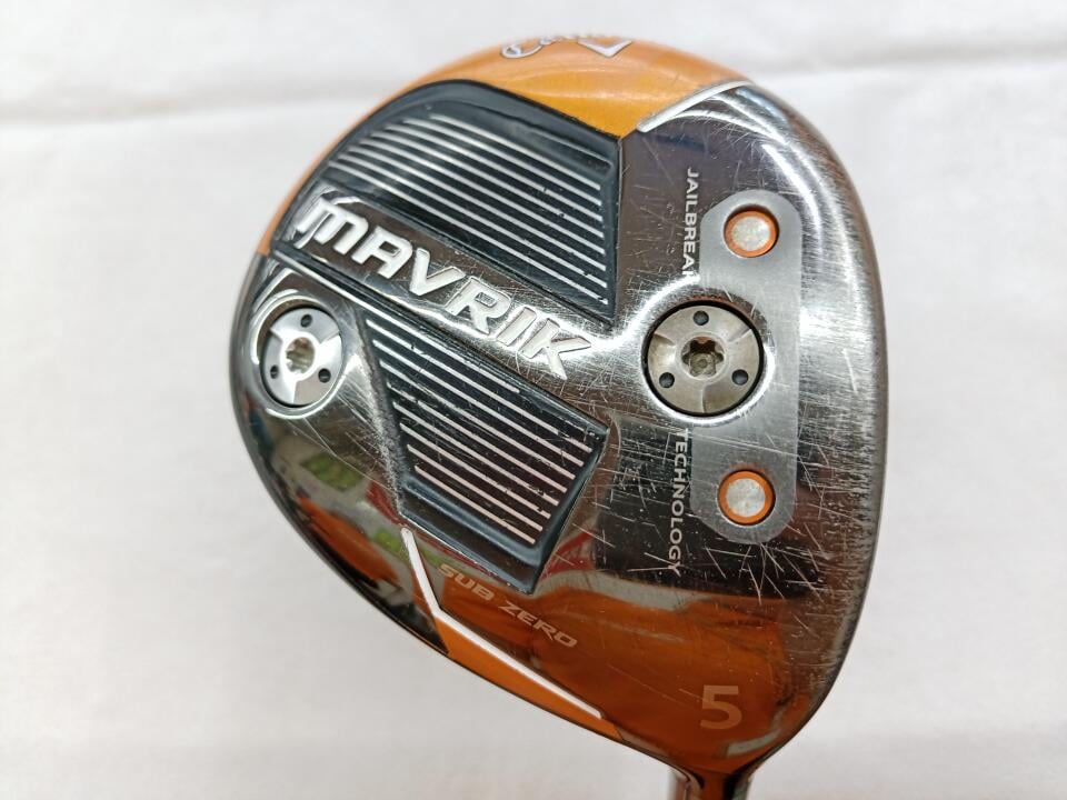 【中古】キャロウェイ MAVRIK SUB ZERO フェアウェイウッド 5W 18&deg; Sフレックス 42.75インチ Speeder EVOLUTION 6 FW60 Dランク 右利き用 Callaway ゴルフクラブ マーベリックサブゼロ ゴルフドゥ ゴルフ用品｜ゴルフ ドゥ 中古クラブ店