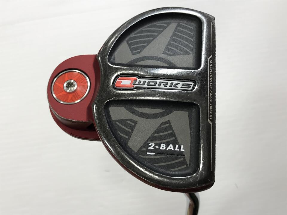 【中古】オデッセイ O-WORKS RED 2-BALL パター 34.0インチ オリジナルスチール Dランク 右利き用 ODYSSEY ゴルフクラブ ゴルフドゥ ゴルフ用品 GOLF DO 中古ゴルフクラブ｜ゴルフ ドゥ 中古クラブ店